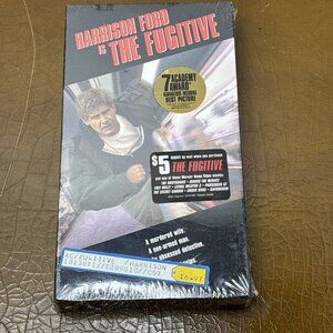 The Fugitive (VHS, 1994) Harrison Ford Tommy Lee Jones New Sealed Vintage